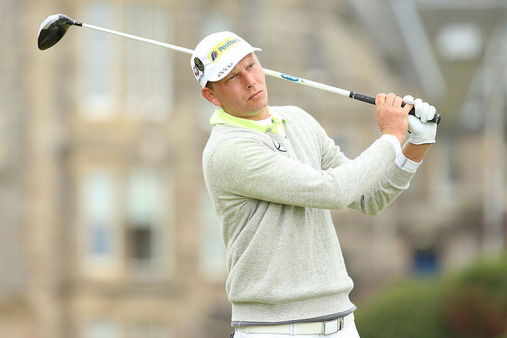 Marcel Siem in action at The Open in 2015